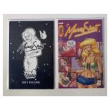 2 VAULT COMICS MONEY SHOT #1, 2 ADULT READ