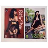 2 DYNAMITE COMICS BETTIE PAGE #3, 4