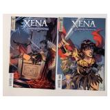 2 DYNAMITE COMICS XENA WARRIOR PRINCESS #6, 7