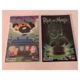 2 ONI PRESS COMICS RICK AND MORTY #31, 32