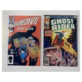 2 MARVEL COMICS GHOST RIDER #42, & DAREDEVIL #230
