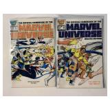 2 MARVEL COMICS MARVEL UNIVERSE # 9, 10