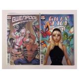 2 MARVEL COMICS GWEN STACY #1 & GWEN POOL #1