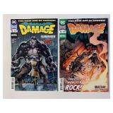 2 DC COMICS DAMAGE #9, 15
