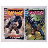 2 DC COMICS DAMAGE #7, 8