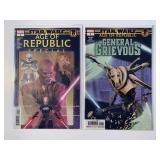 2 MARVEL COMICS STAR WARS AGE OF REPUBLIC 2/#1
