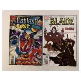 2 MARVEL COMICS FANTASTIC THREE #384 & BLADE #2