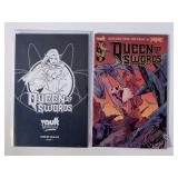 2 VAULT COMICS QUEEN OF SWORDS #1, 2 ADULT READ