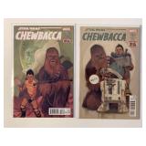 2 MARVEL COMICS STAR WARS CHEWBACCA #3, 4