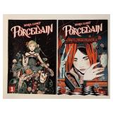 2 ABLAZE COMICS PORCELAIN #1, 3 ADULT READ