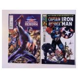 2 MARVEL COMICS CAPTAIN AMERICA SEE DESC.