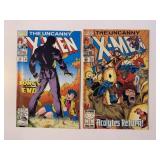 2 MARVEL COMICS THE UNCANNY X-MEN # 297, 298
