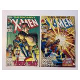 2 MARVEL COMICS THE UNCANNY X-MEN # 299, 301