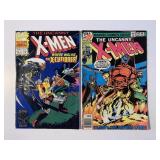 2 MARVEL COMICS THE UNCANNY X-MEN # 17, 116