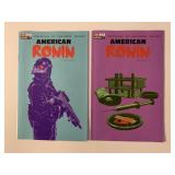2 AWA UPSHOT COMICS AMERICAN RONIN #2, 3