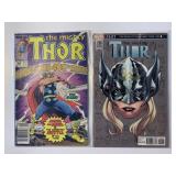 2 MARVEL COMICS THE MIGHTY THOR # 400, 700