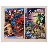 2 DC COMICS SUPERMAN #1, 74 SEE DESC.