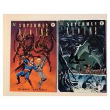 2 DC/DARK HORSE COMICS SUPERMAN VS. ALIENS #2, 3