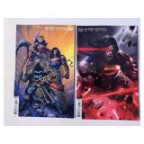 2 DC COMICS DARK KNIGHT: DEATH METAL 2/#1