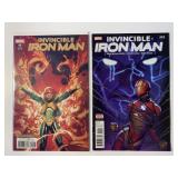 2 MARVEL COMICS INVINCIBLE IRON MAN # 6, 10