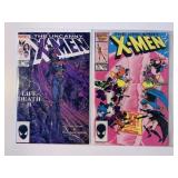 2 MARVEL COMICS THE UNCANNY X-MEN # 198, 208