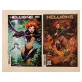 2 MARVEL COMICS HELLIONS # 4, 18