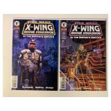 2 DARK HORSE COMICS STAR WARS X-WING #23, 24