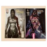2 ASSORTED COMICS SEE DESC. ADULT READ