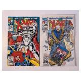 2 MARVEL COMICS THE UNCANNY X-MEN # 294, 296