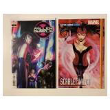 2 MARVEL COMICS SCARLET WITCH #1 & FALLEN ANGELS 1