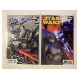 2 MARVEL COMICS STAR WARS #4 & VISIONS #1