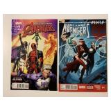 2 MARVEL COMICS UNCANNY AVENGERS # 9, 24