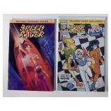 2 NOW COMICS SPEED RACER #1, 2