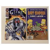 2 ASSORTED COMICS SEE DESC.