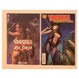 2 DYNAMITE COMICS VAMPIRELLA SEE DESC.