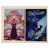 2 ABLAZE COMICS PORCELAIN #1, 3 ADULT READ