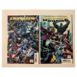 2 MARVEL COMICS ULTIMATE INVASION # 2, 3