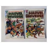 2 MARVEL COMICS MARVEL UNIVERSE # 13, 14