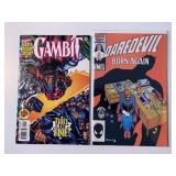 2 MARVEL COMICS GAMBIT # 12 & DAREDEVIL # 230