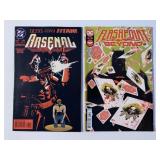 2 DC COMICS FLASH POINT BEYOND #6 & ARSENAL #1