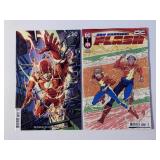 2 DC COMICS THE FLASH #56, 1