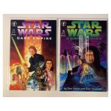 2 DARK HORSE COMICS STAR WARS DARK EMPIRE #1, 5