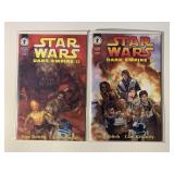2 DARK HORSE COMICS STAR WARS DARK EMPIRE II #5, 6