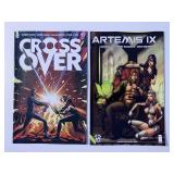 2 IMAGE COMICS ARTEMIS IX #1 & CROSS OVER #11