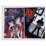 2 IMAGE COMICS DEAD EYES #1 & CHU #5 ADULT READ