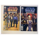 2 DARK HORSE COMICS STAR WARS UNDERWORLD #1, 2