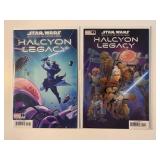 2 MARVEL COMICS STAR WARS HALCYON LEGACY 2/#1