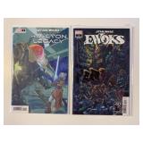 2 MARVEL COMICS STAR WARS SEE DESC.