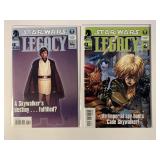 2 DARK HORSE COMICS STAR WARS LEGACY #7, 9