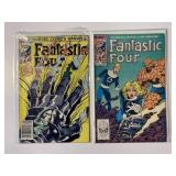 2 MARVEL COMICS FANTASTIC FOUR # 258, 260
